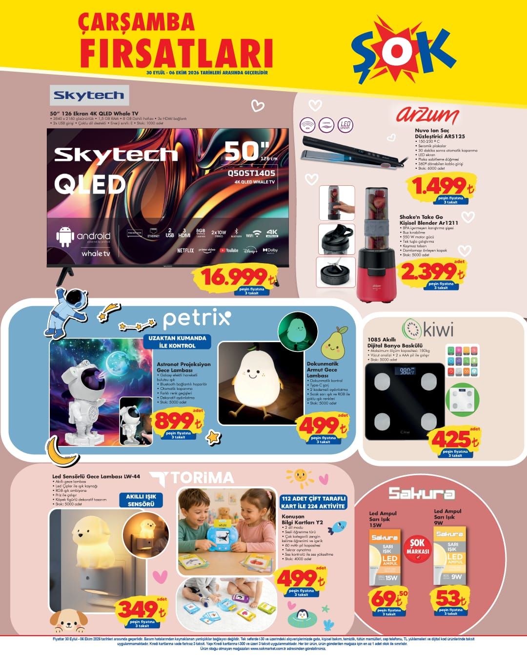 30 Eylül Şok Market Online Kataloğu 2026 Sayfa 3