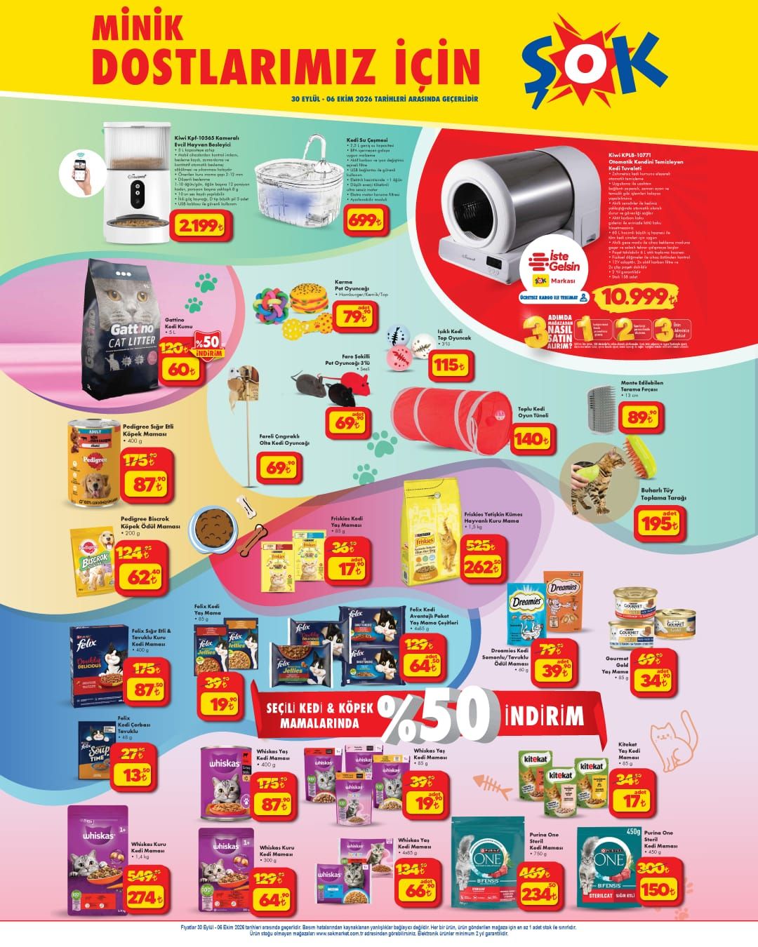 30 Eylül Şok Market Online Kataloğu 2026 Sayfa 1