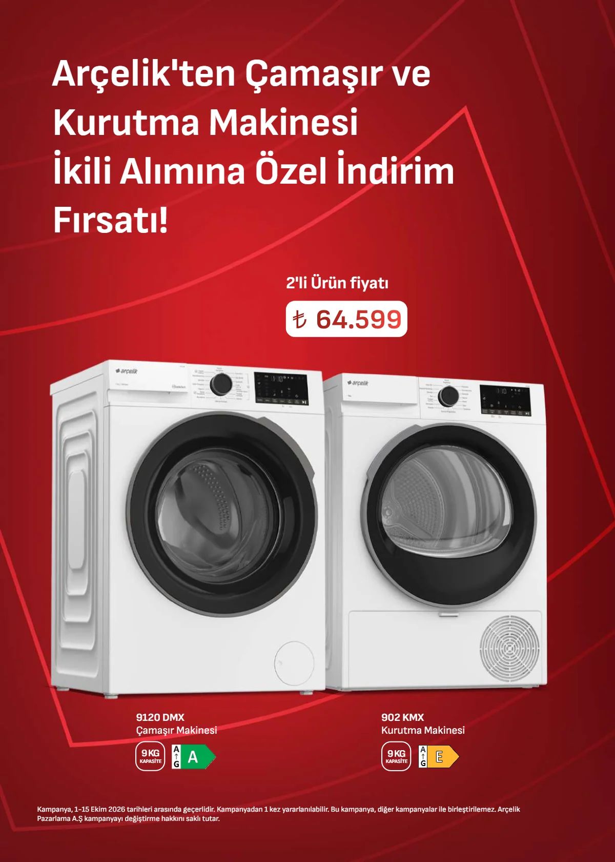 1 Ekim Arçelik Kataloğu 2026 Sayfa 27