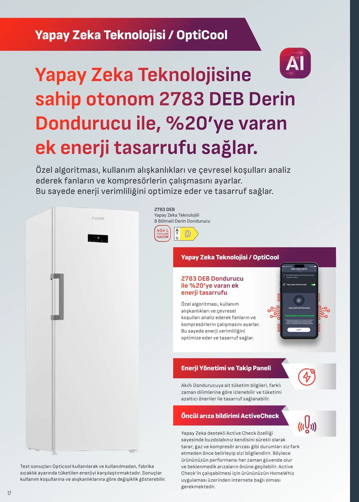 1 Ekim Arçelik Kataloğu 2026 Sayfa 17
