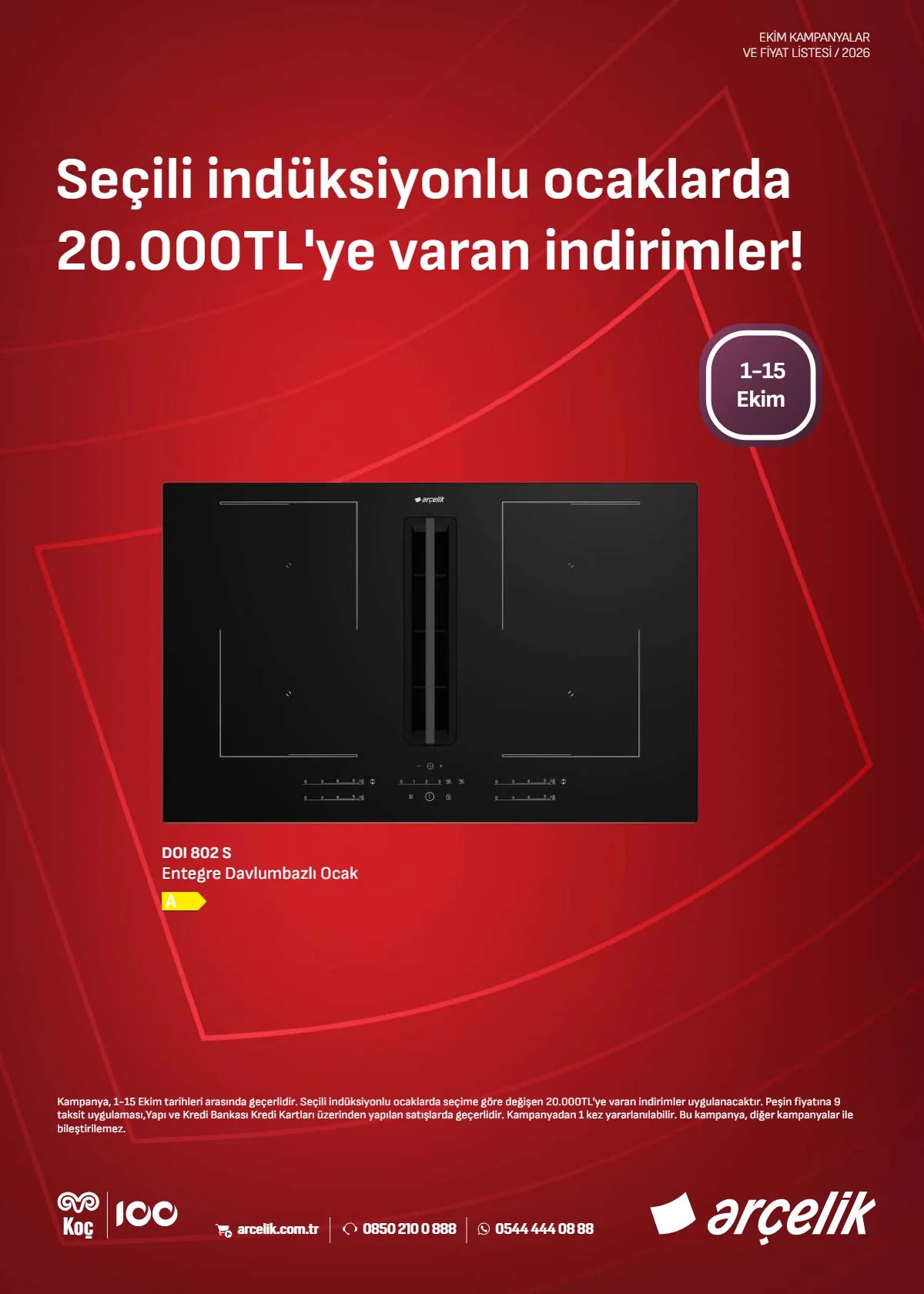 1 Ekim Arçelik Kataloğu 2026 Sayfa 4