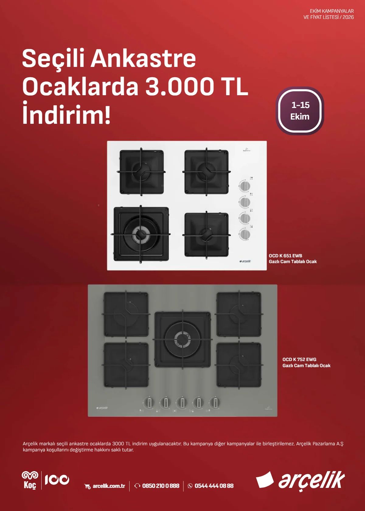 1 Ekim Arçelik Kataloğu 2026 Sayfa 5