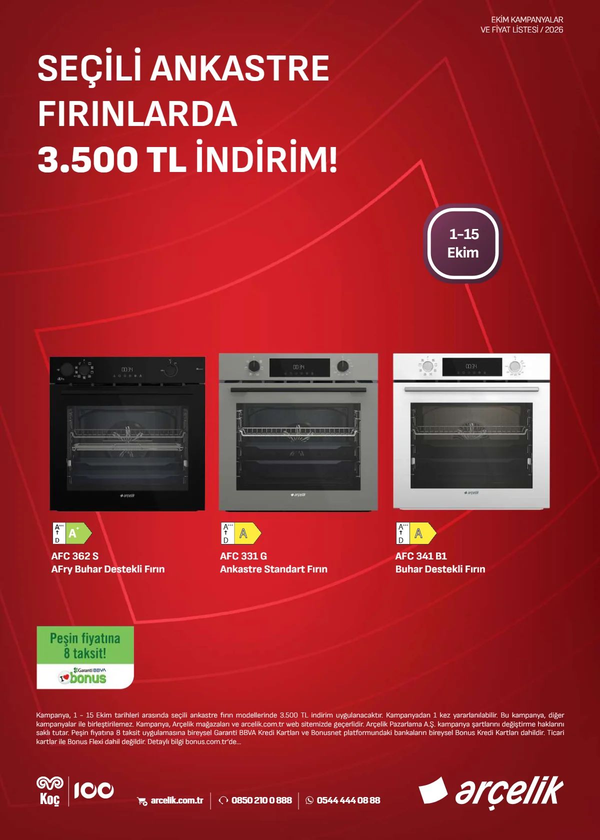 1 Ekim Arçelik Kataloğu 2026 Sayfa 2
