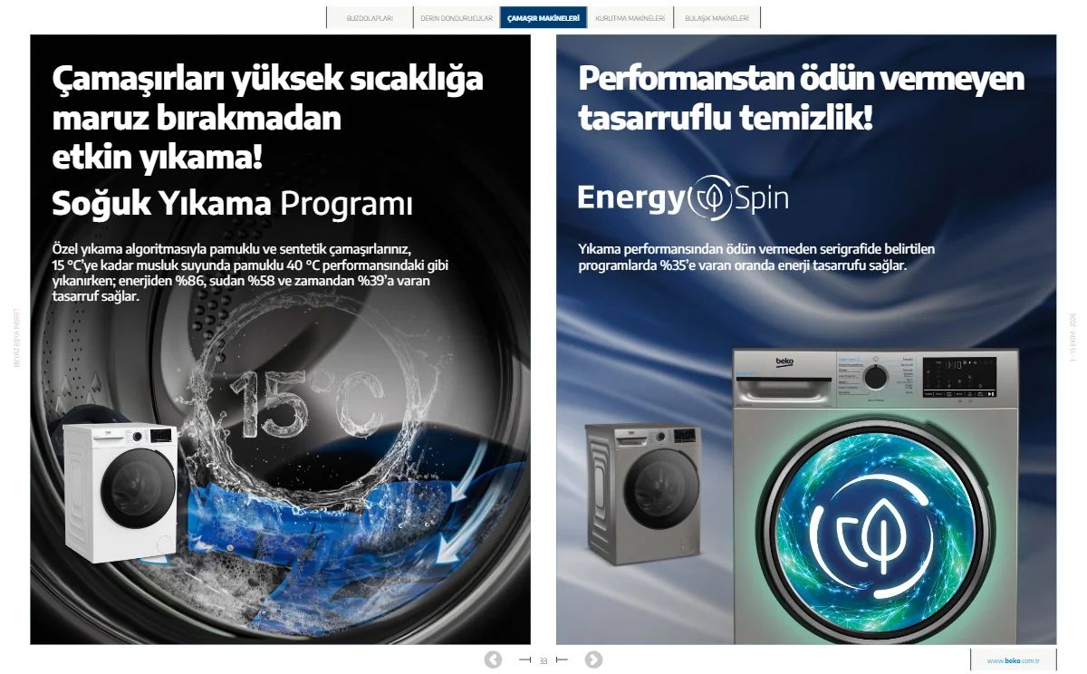 1 Ekim Beko Kataloğu 2026 Sayfa 33