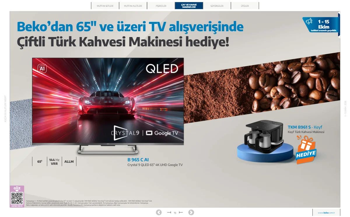 1 Ekim Beko Kataloğu 2026 Sayfa 19