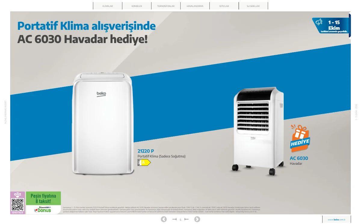 1 Ekim Beko Kataloğu 2026 Sayfa 5