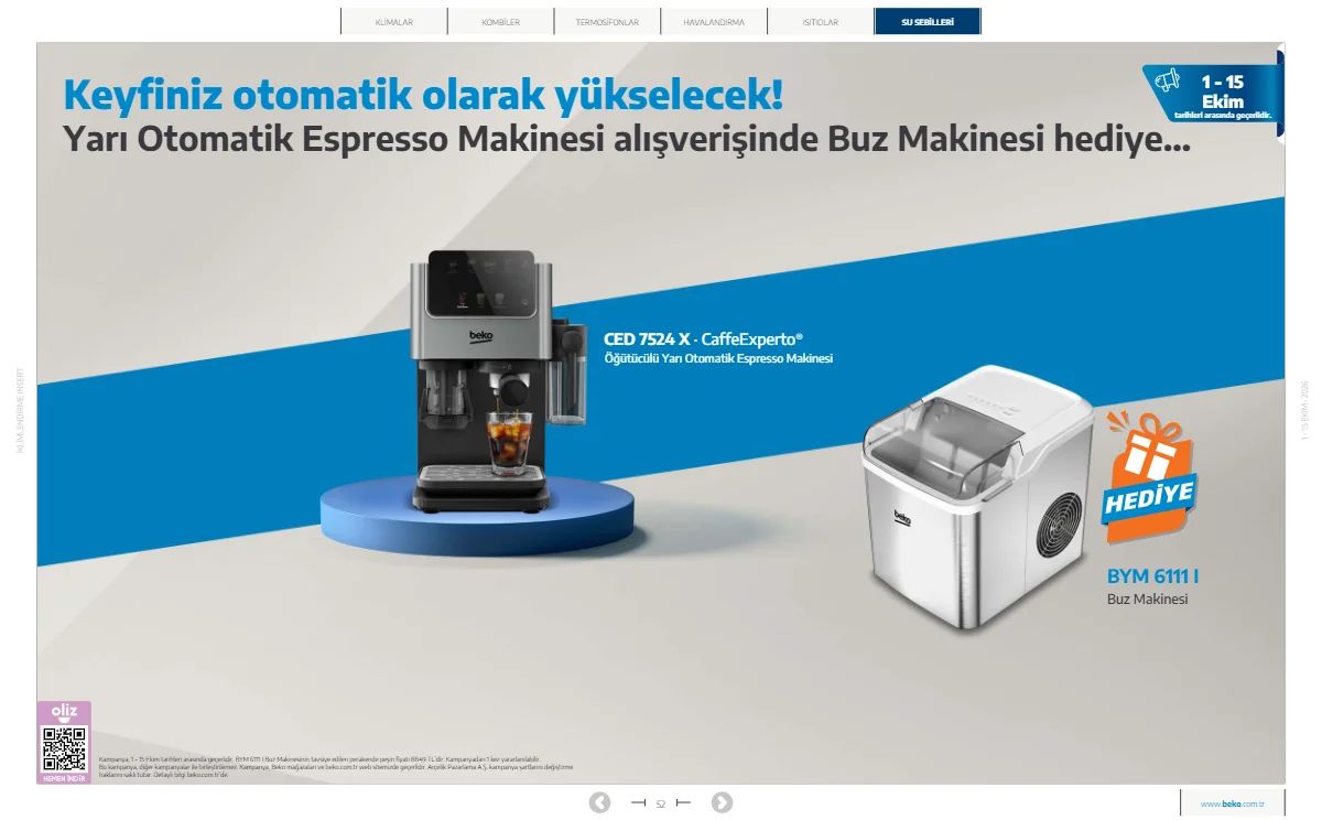 1 Ekim Beko Kataloğu 2026 Sayfa 52