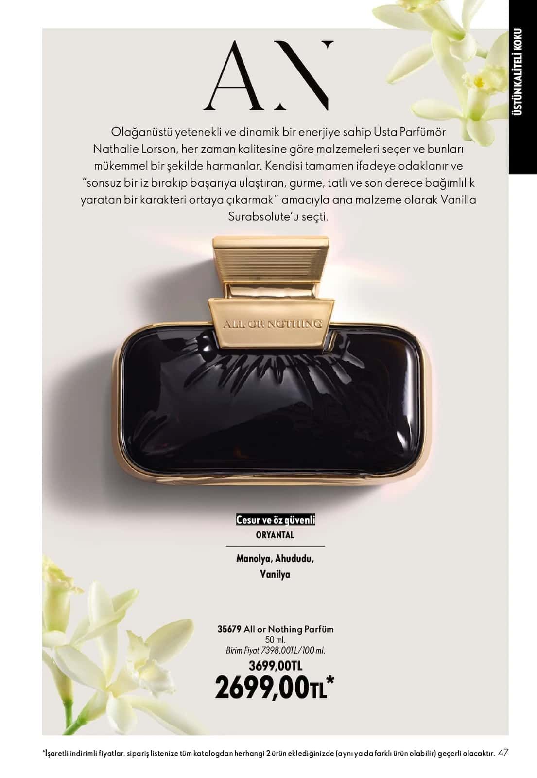 1 Ekim Oriflame Kataloğu 2026 Sayfa 47