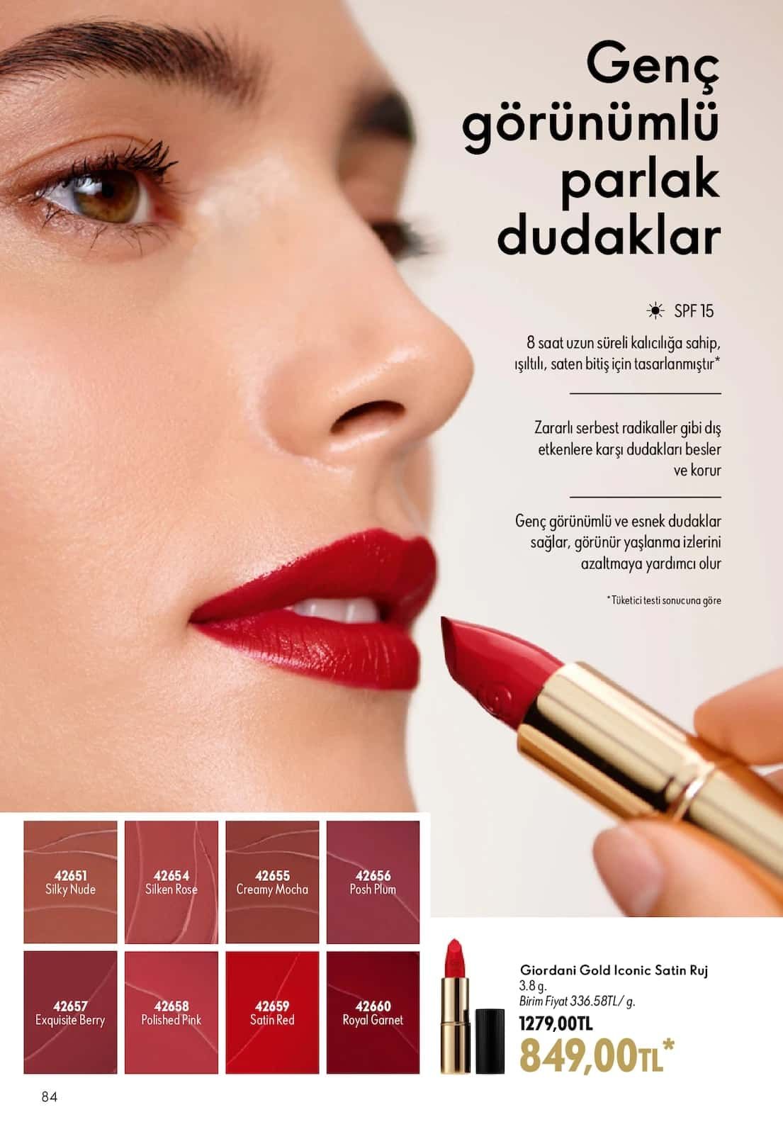 1 Ekim Oriflame Kataloğu 2026 Sayfa 84