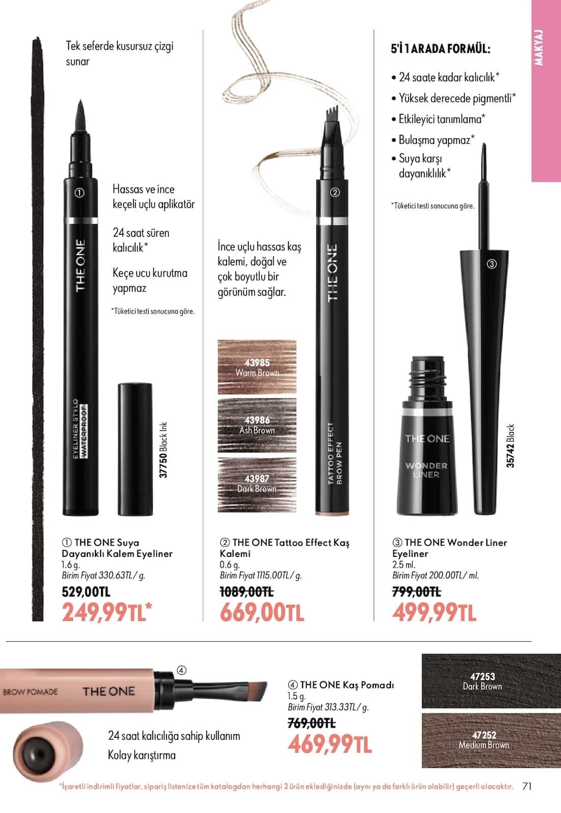1 Ekim Oriflame Kataloğu 2026 Sayfa 71