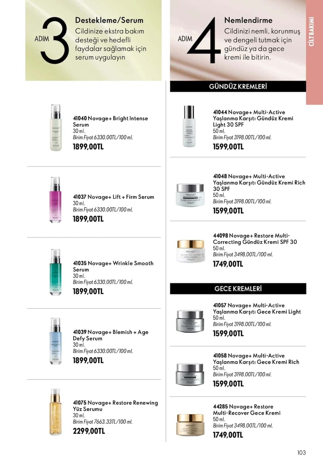1 Ekim Oriflame Kataloğu 2026 Sayfa 103