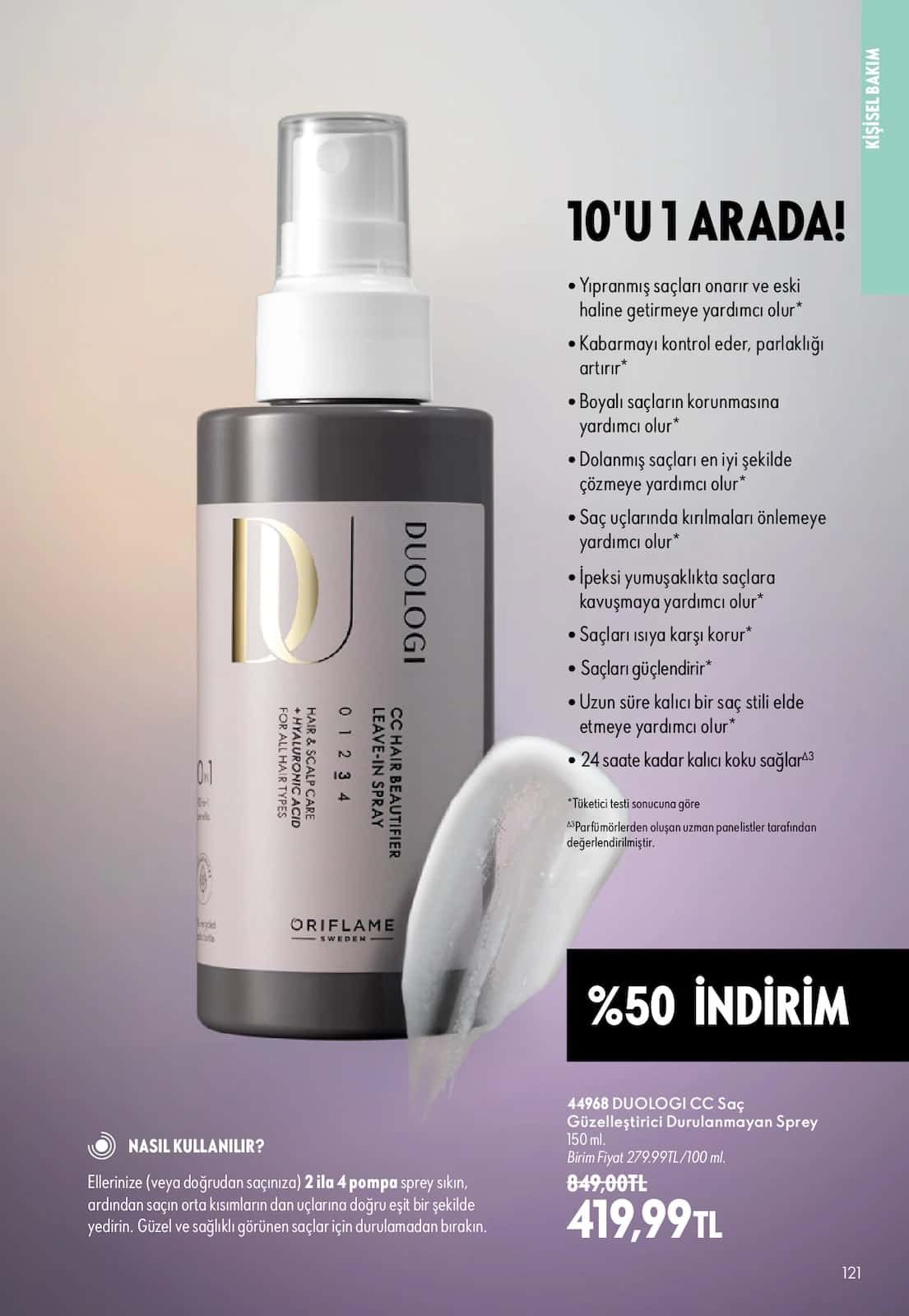 1 Ekim Oriflame Kataloğu 2026 Sayfa 121