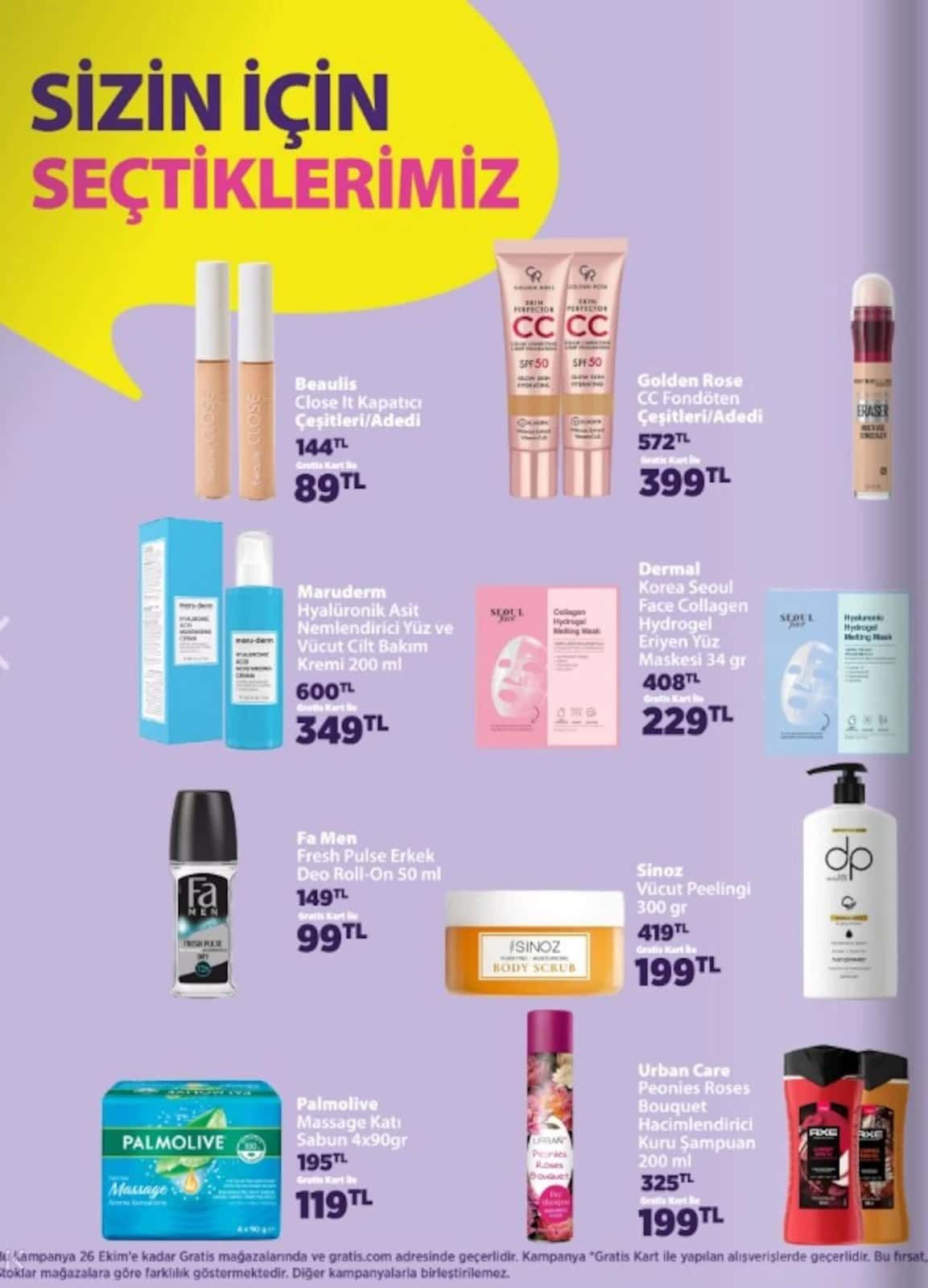 28 Eylül Gratis Kataloğu 2026 Sayfa 6