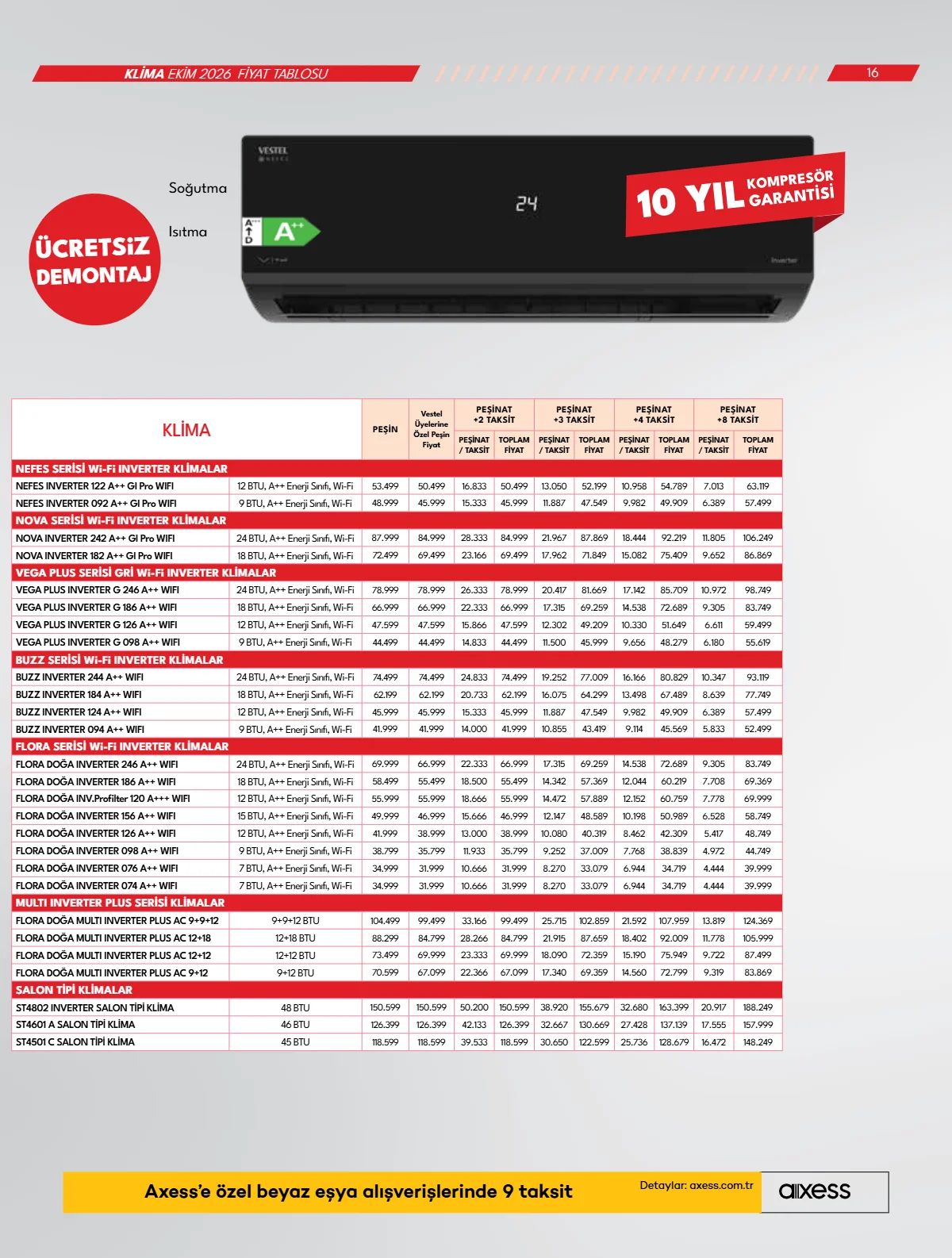2 Ekim Vestel Kataloğu 2026 Sayfa 16