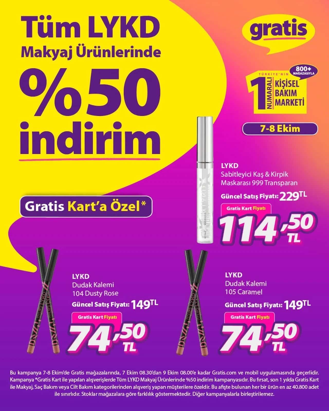 7 Ekim Gratis Kataloğu 2026 Sayfa 5
