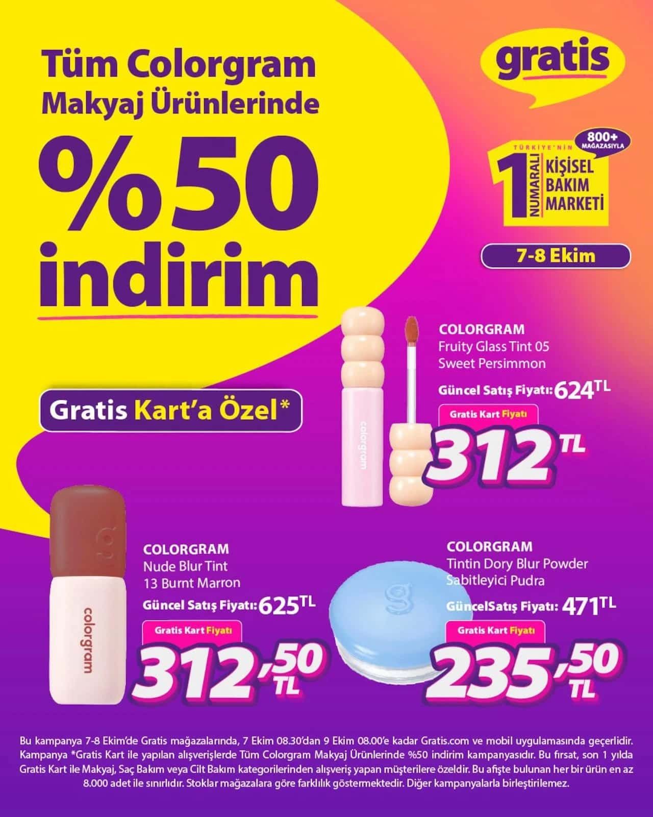 7 Ekim Gratis Kataloğu 2026 Sayfa 10