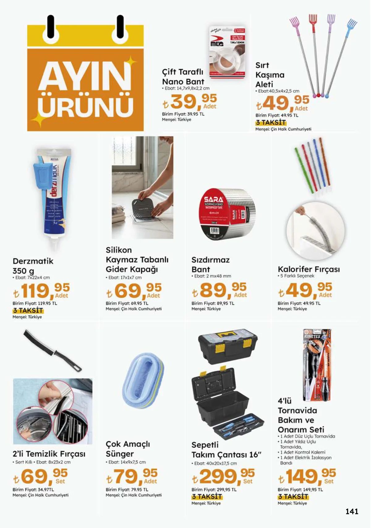 8 Ekim Migros Kataloğu 2026 Sayfa 141