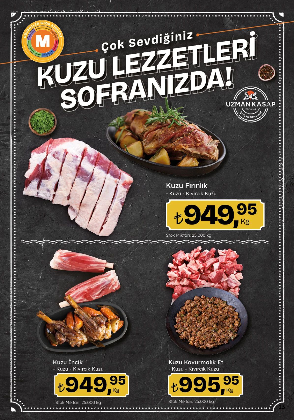 8 Ekim Migros Kataloğu 2026 Sayfa 13