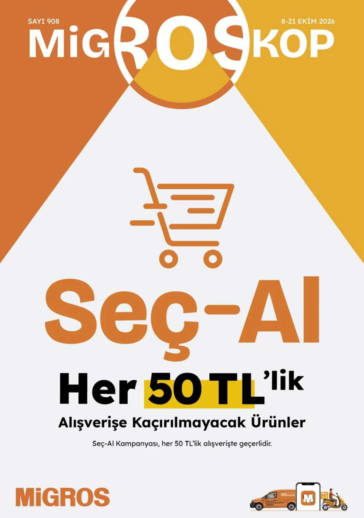 8 Ekim Migros Kataloğu 2026 Sayfa 1
