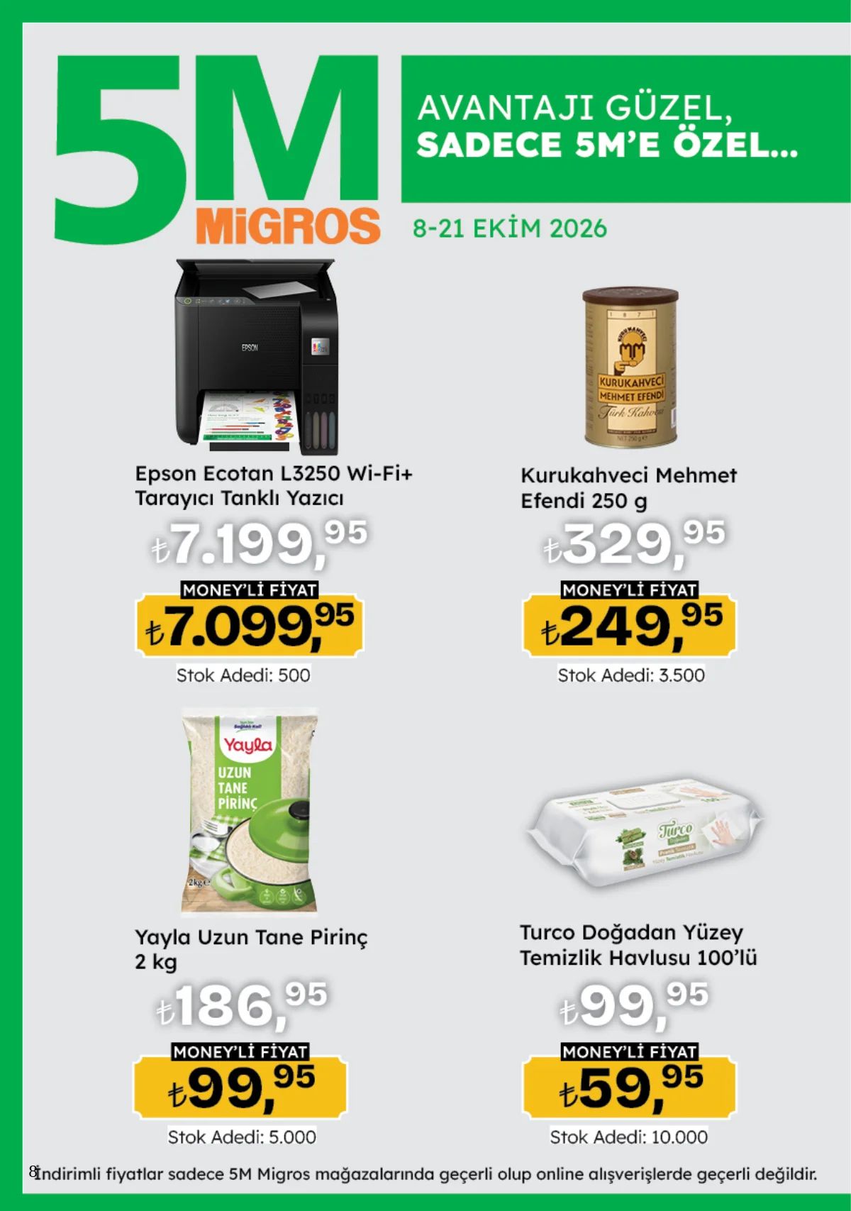 8 Ekim Migros Kataloğu 2026 Sayfa 8