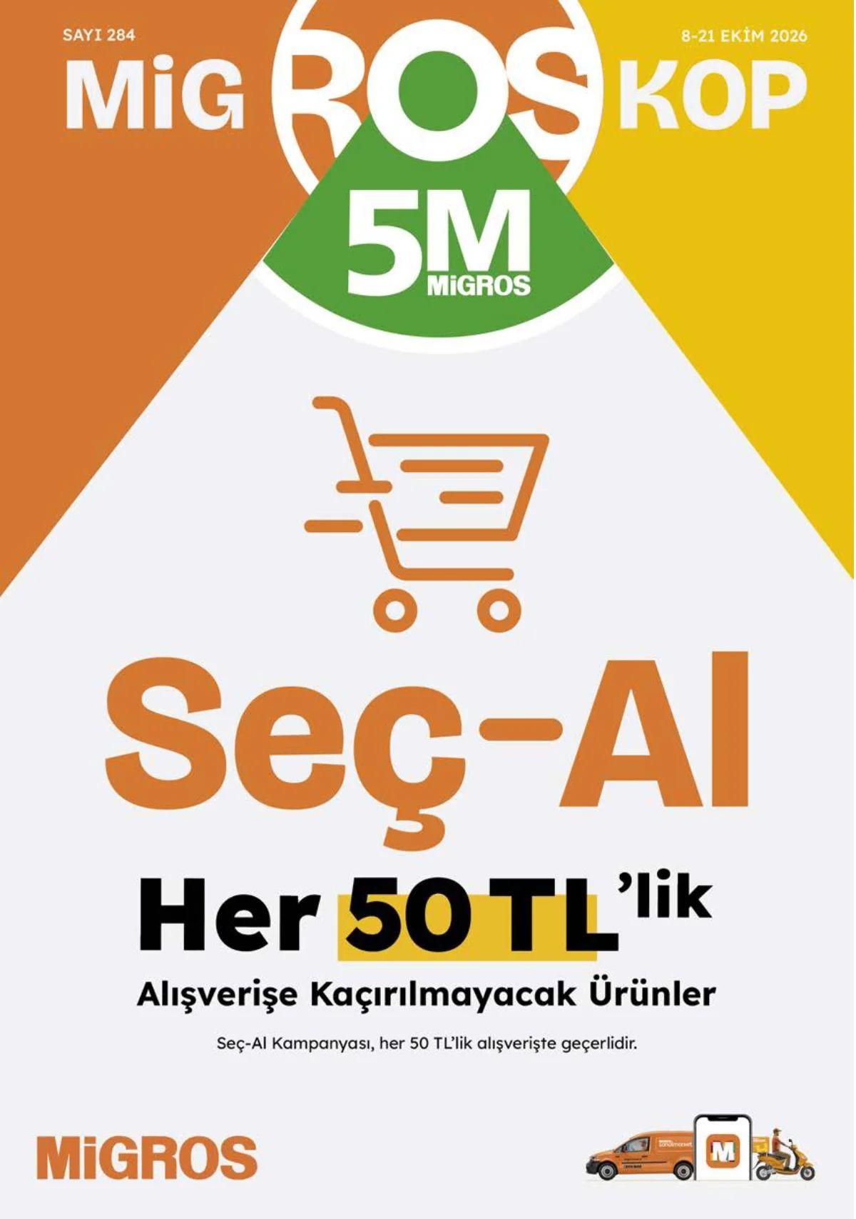 8 Ekim Migros Kataloğu 2026 Sayfa 1