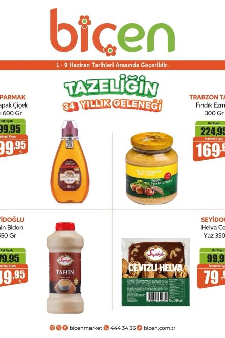 Biçen Market Aktüel Kataloğu