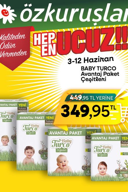 Özkuruşlar Market İndirim Kataloğu