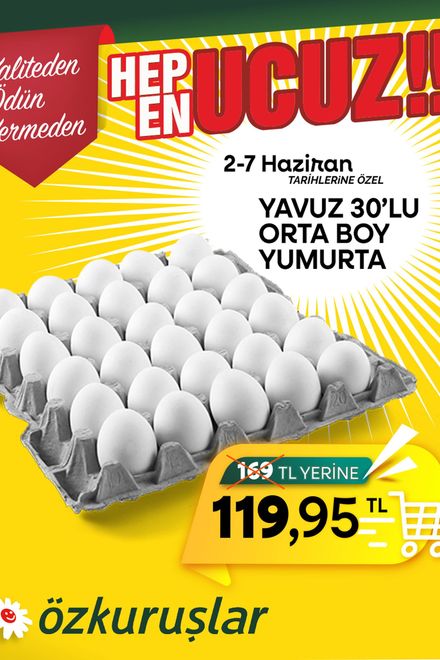 Özkuruşlar Market İndirim Kataloğu