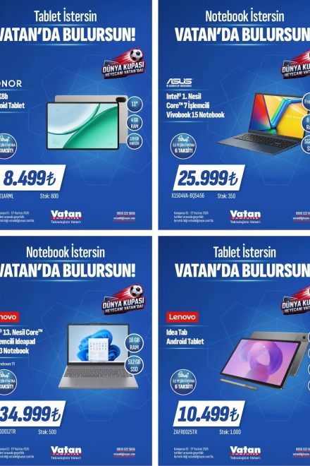 Vatan Bilgisayar İndirim Broşürü