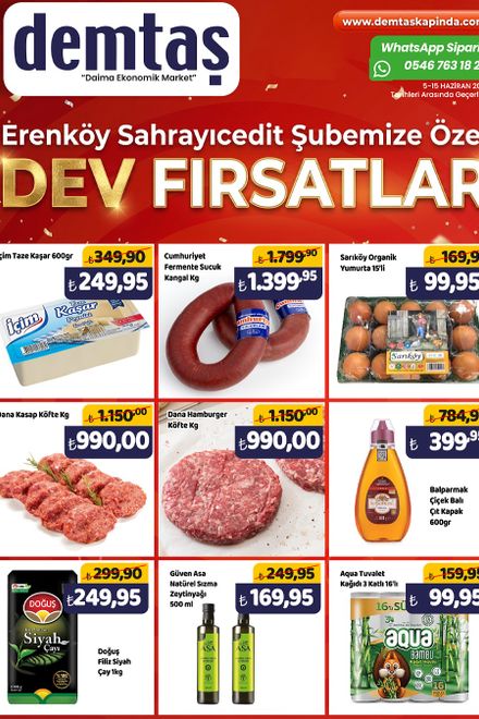 Demtaş Market İndirim Kataloğu