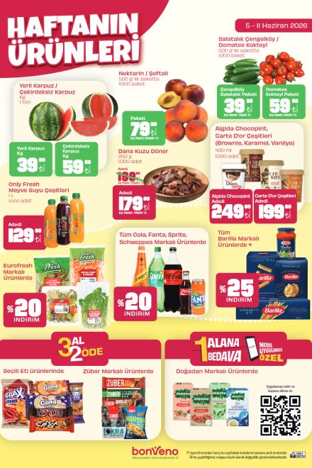 Bonveno İndirim Broşürü