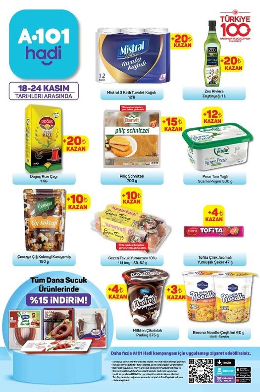 A101 17 Kasım - 24 Kasım Broşürü