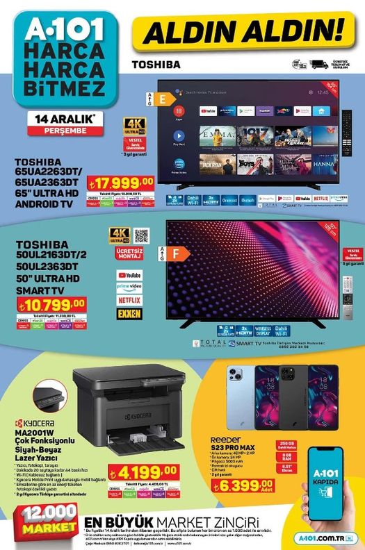 A101 13 Aralık - 20 Aralık Broşürü