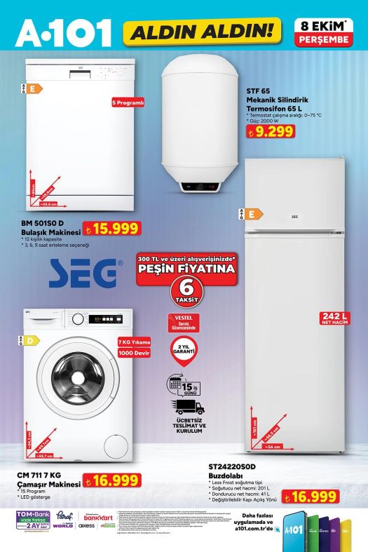 8 Ekim A101 Kataloğu 2026 Sayfa 4
