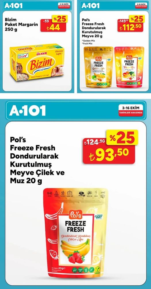 3 Ekim A101 Kataloğu 2026 Sayfa 1