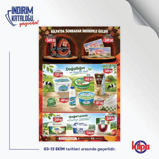 3 Ekim Kilpa Kataloğu 2026 Sayfa 1