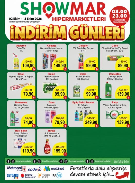 2 Ekim Showmar Kataloğu 2026 Sayfa 3