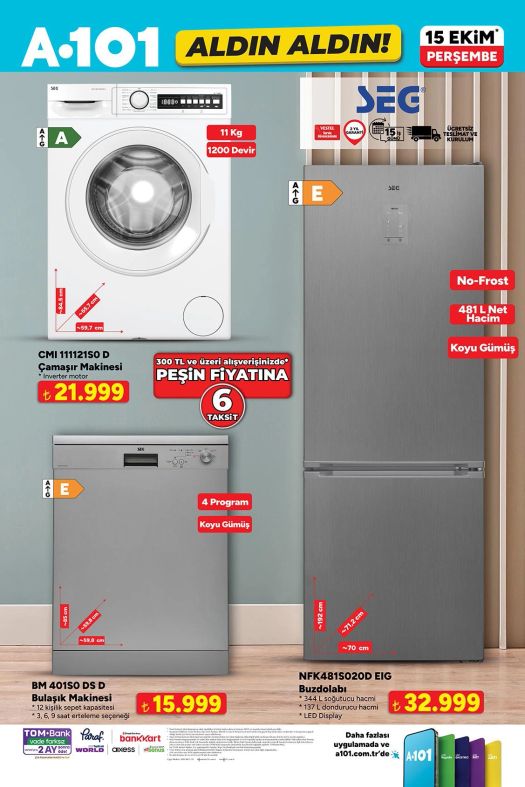 15 Ekim A101 Kataloğu 2026 Sayfa 3