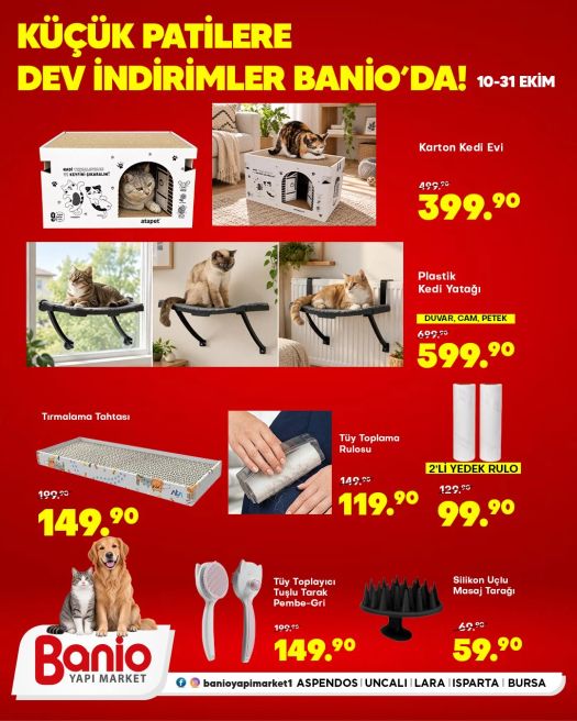 10 Ekim Banio Yapı Market Kataloğu 2026 Sayfa 26