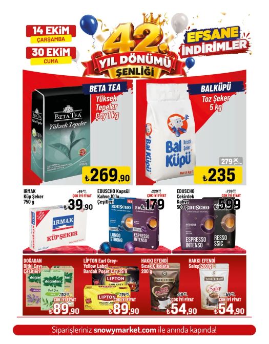 14 Ekim Snowymarket Kataloğu 2026 Sayfa 6