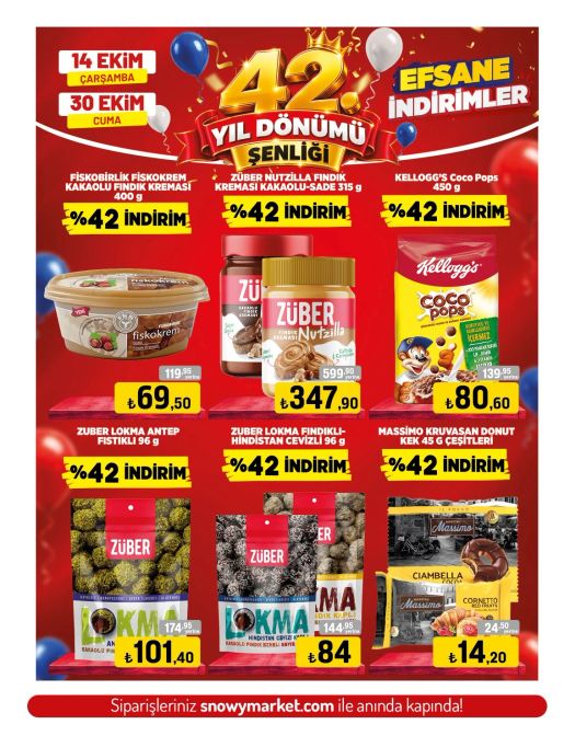 14 Ekim Snowymarket Kataloğu 2026 Sayfa 9