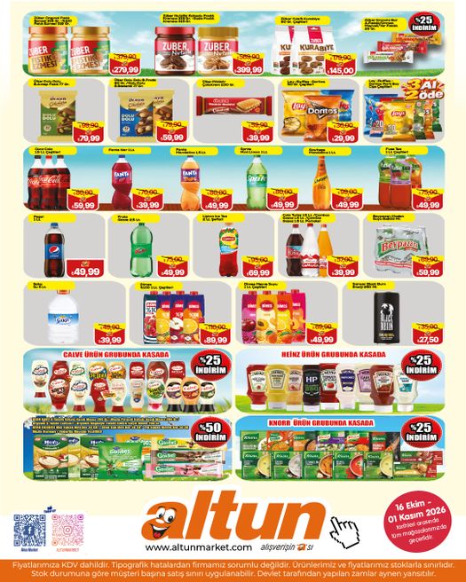 16 Ekim Altunmarket Kataloğu 2026 Sayfa 3