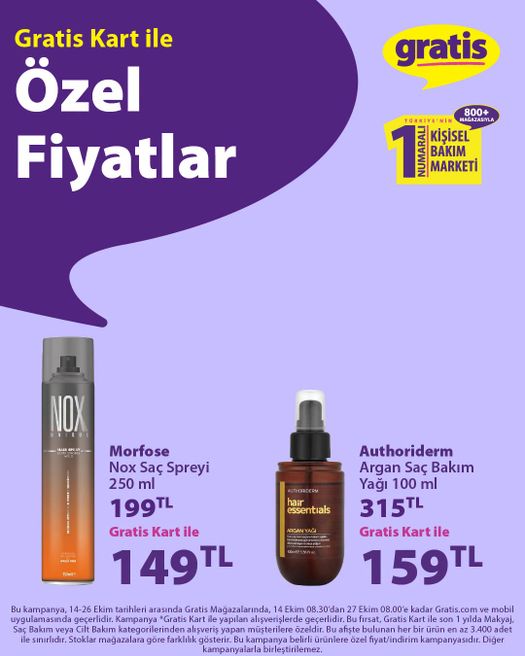 14 Ekim Gratis Kataloğu 2026 Sayfa 2