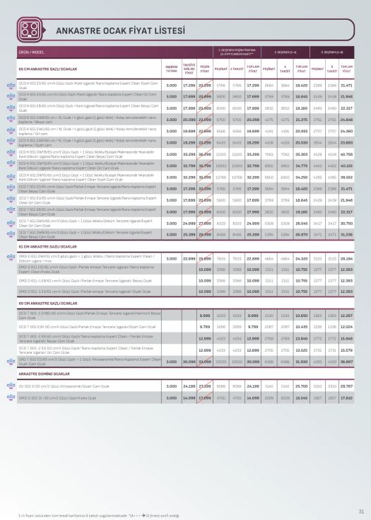 18 Ekim Arçelik Kataloğu 2026 Sayfa 39