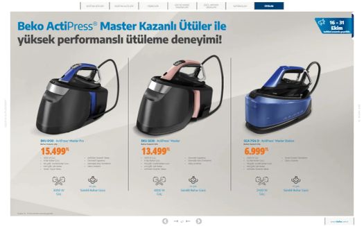 16 Ekim Beko Kataloğu 2026 Sayfa 26