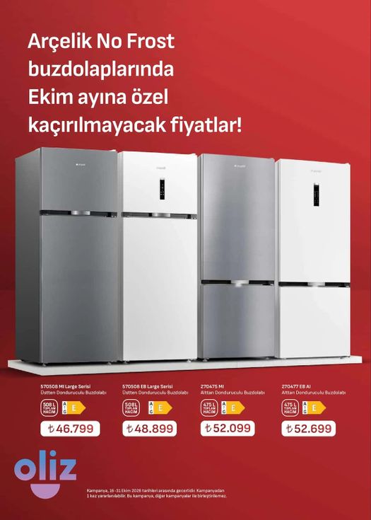 16 Ekim Arçelik Kataloğu 2026 Sayfa 13