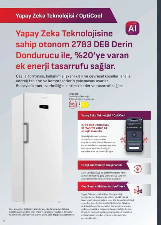 16 Ekim Arçelik Kataloğu 2026 Sayfa 63