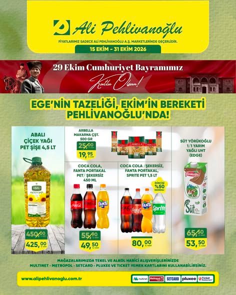 15 Ekim Alipehlivanoglu Kataloğu 2026 Sayfa 1