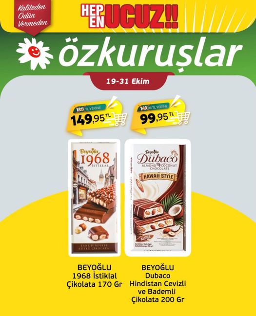 19 Ekim Ozkuruslar Kataloğu 2026 Sayfa 1