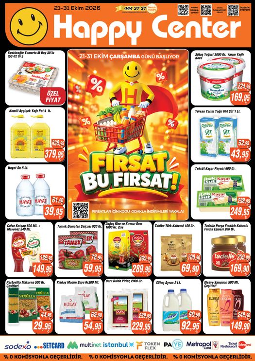 21 Ekim Happy Kataloğu 2026 Sayfa 1